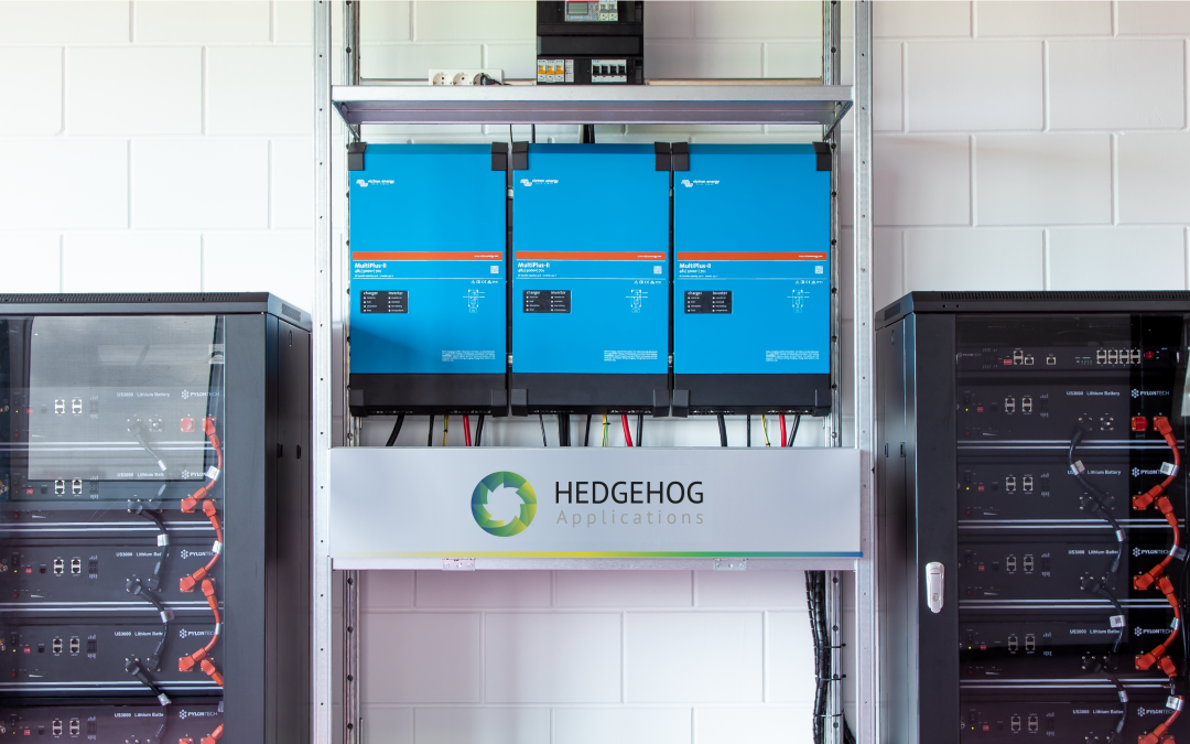 Hedgehog Applications installeert eerste OCPP 2.0 Energy Storage System (ESS)