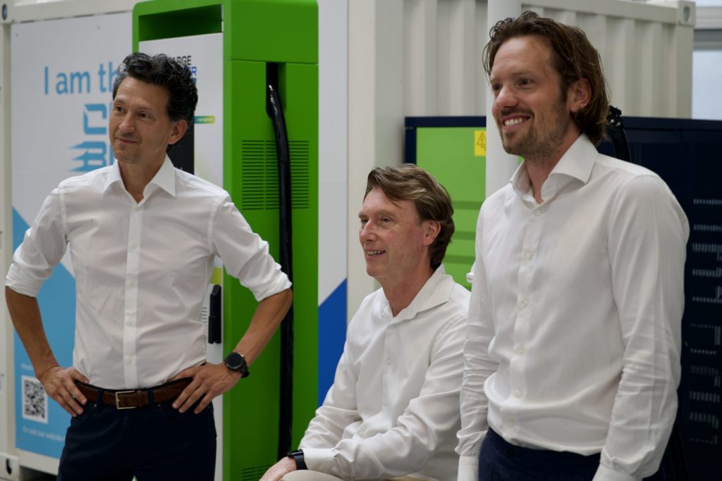 Het commerciele team van Hedgehog Applications voor het kantoor in Arnhem